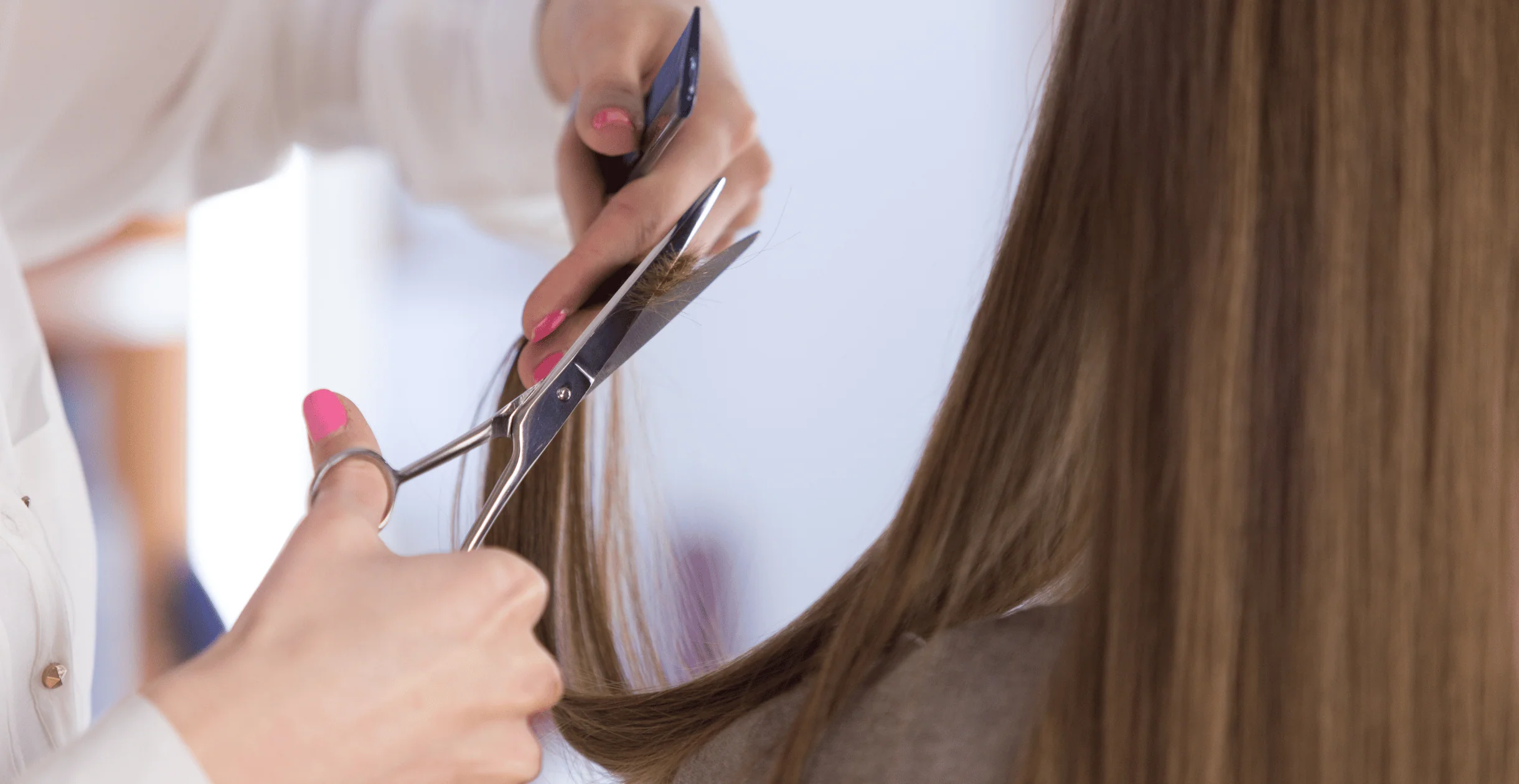 Regular hair trims at Nasrin Salon to maintain healthy hair.